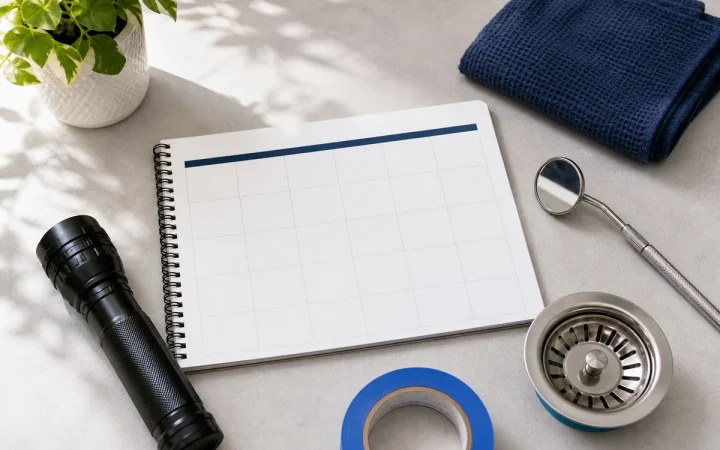 A Simple Plumbing Maintenance Rhythm for Every Home